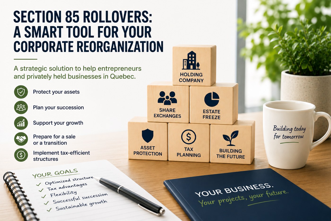 Section 85 Rollovers Explained for Quebec Entrepreneurs
