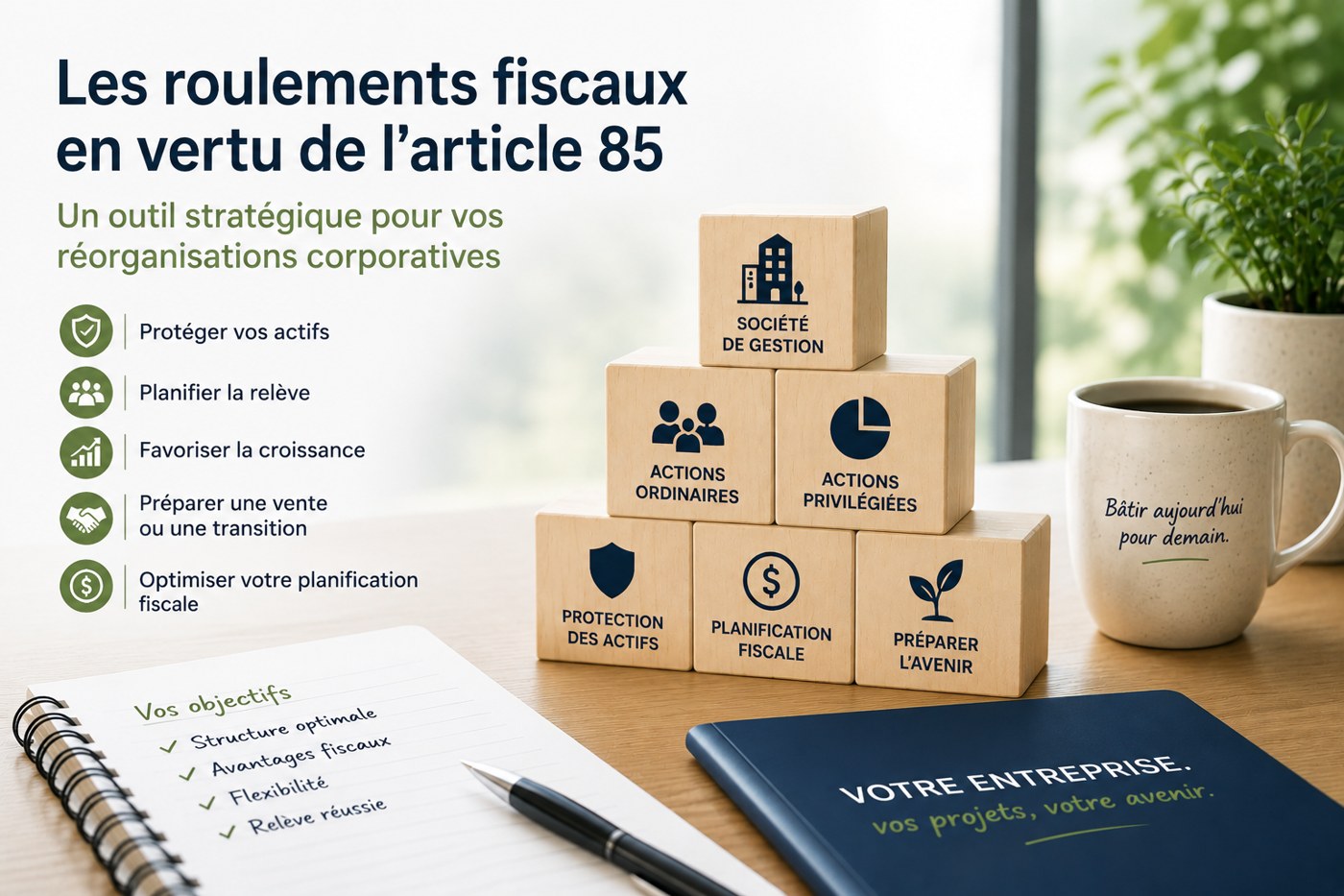 Les roulements fiscaux expliqués aux entrepreneurs québécois